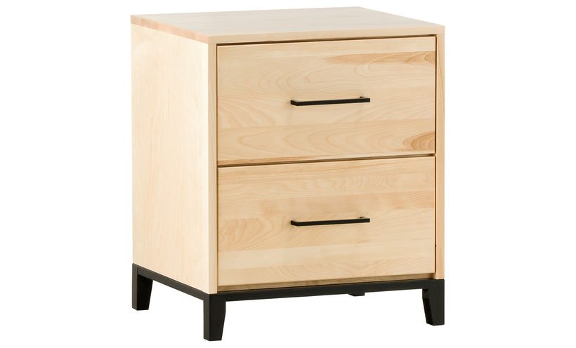 Lakeside 2-Drawer Nightstand